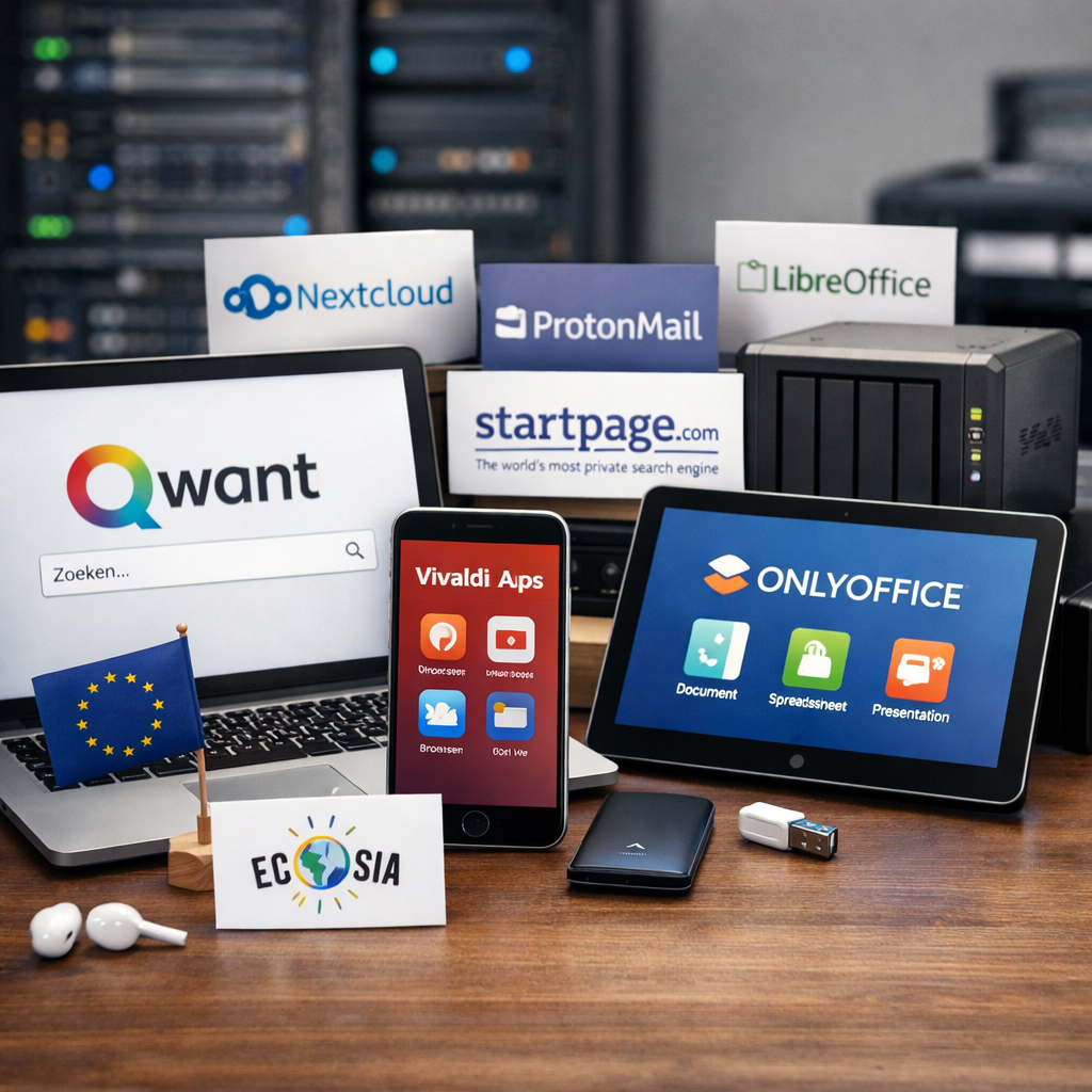 Jouw digitale leven 100% Europees